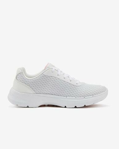 SKECHERS KADIN BEYAZ/PEMBE GO WALK 6 - İCONİC VİSİON SPOR AYAKKABI 124514 WPK