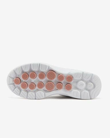 SKECHERS KADIN BEYAZ/PEMBE GO WALK 6 - İCONİC VİSİON SPOR AYAKKABI 124514 WPK