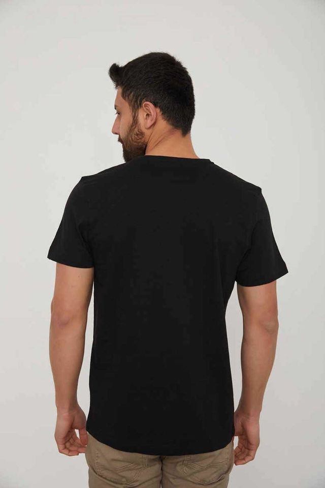 CAZADOR ERKEK 4601 ORTA V FLAMLI T-SHIRT 23YCEEO04601