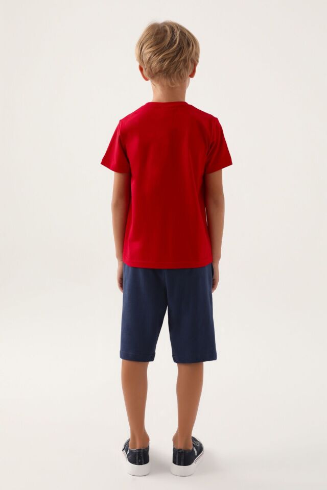 U.S. POLO ASSN. ERKEK ÇOCUK GARSON BERMUDA TAKIM US1757-G