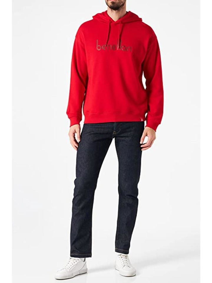 BENETTON ERKEK ERK SMU_KAPŞONLU FERMUARLI SWEATSHİRT 122A3J68U200Y