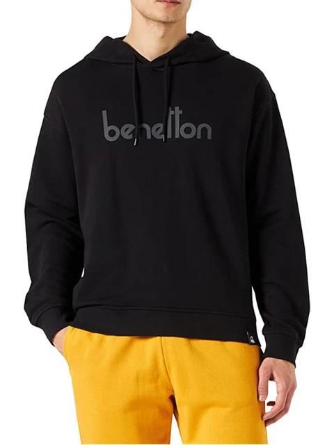 BENETTON ERKEK ERK SMU_KAPŞONLU FERMUARLI SWEATSHİRT 122A3J68U200Y