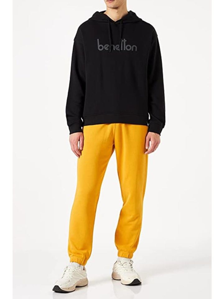 BENETTON ERKEK ERK SMU_KAPŞONLU FERMUARLI SWEATSHİRT 122A3J68U200Y