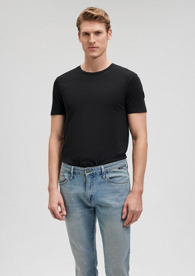 MAVİ ERKEK STRETCH TİŞÖRT Siyah 061747-900