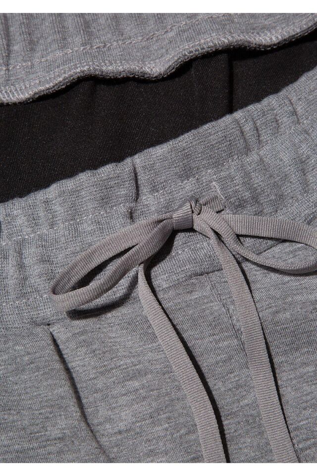 MAVİ ERKEK EŞOFMAN ALTI Gri Melanj 0010387-80018