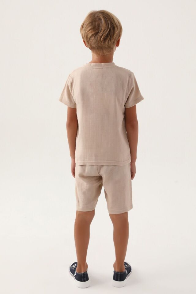 U.S. POLO ASSN. ERKEK ÇOCUK BERMUDA TAKIM US1726-4
