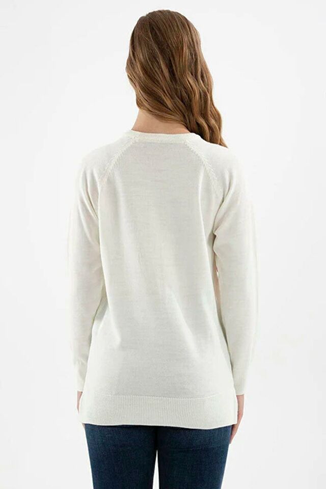 FASHION FRIENDS KADIN BİSİKLET YAKA TUNİK 23K0242K1