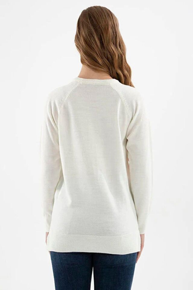 FASHION FRIENDS KADIN BİSİKLET YAKA TUNİK 23K0242K1
