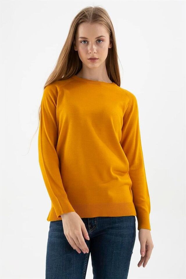 FASHION FRIENDS KADIN BİSİKLET YAKA TUNİK 23K0242K1