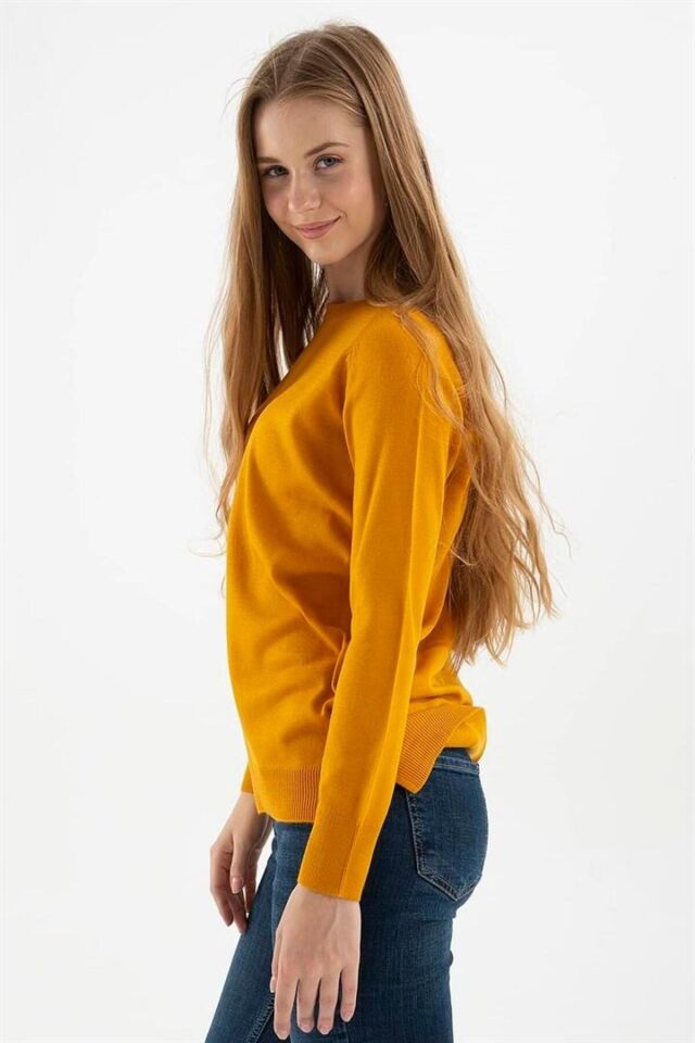 FASHION FRIENDS KADIN BİSİKLET YAKA TUNİK 23K0242K1
