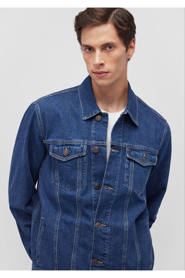 MAVİ ERKEK DRAKE Dark Used Denim 010143-87939