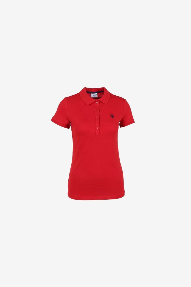 US POLO ASSN BAYAN T-SHİRT G082GL011-1567331 BASIC KIRMIZI - M