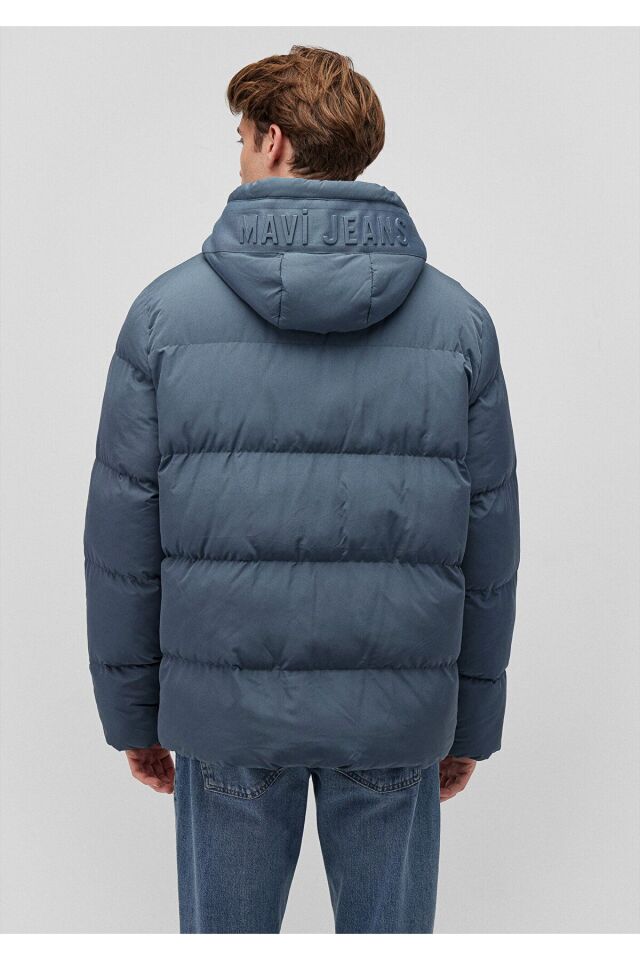 MAVİ ERKEK KAPÜŞONLU CEKET Kaya Gri 0110349-70501