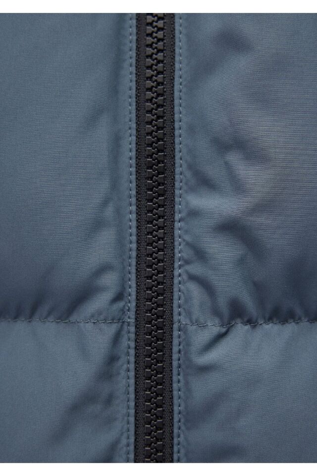 MAVİ ERKEK KAPÜŞONLU CEKET Kaya Gri 0110349-70501