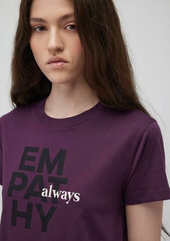 MAVİ KADIN SLOGAN BASKILI TİŞÖRT Plum Perfect 1612632-70635