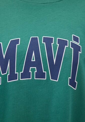 MAVİ KADIN MAVİ BASKILI TİŞÖRT Antique Green 1600843-71918
