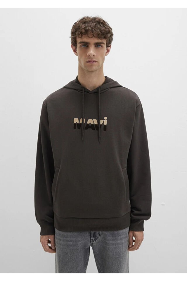 MAVİ ERKEK MAVİ KAPÜŞONLU SWEATSHIRT After Dark 0S10395-70219