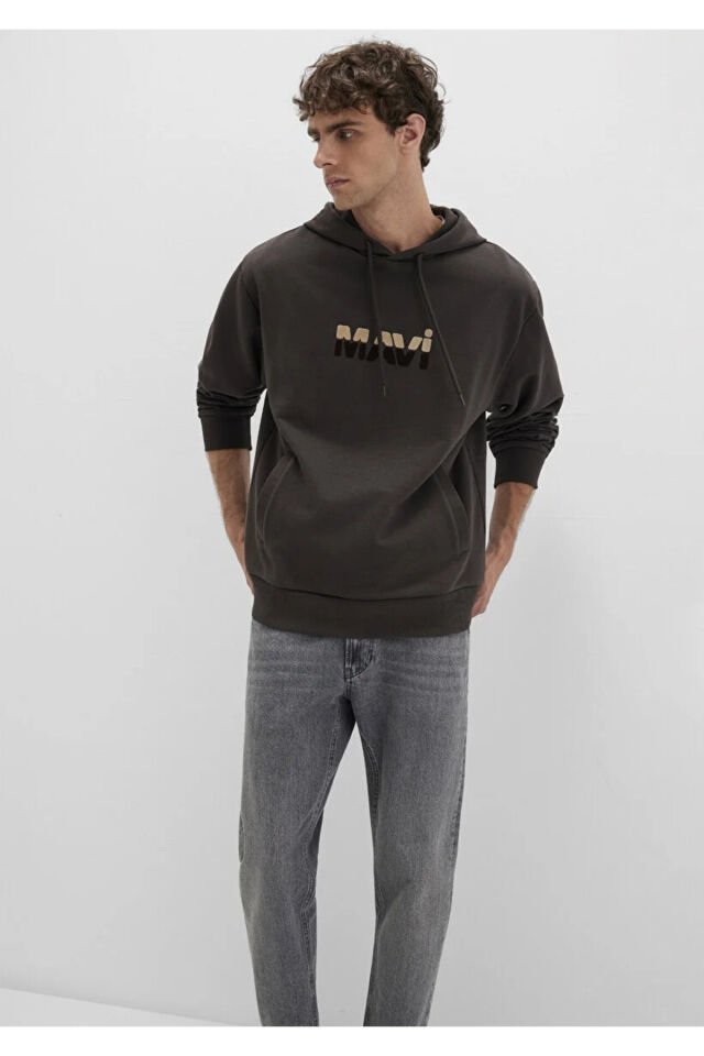 MAVİ ERKEK MAVİ KAPÜŞONLU SWEATSHIRT After Dark 0S10395-70219