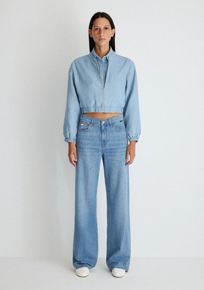 MAVİ KADIN MALIBU Mid Brushed Denim 1010152-87060