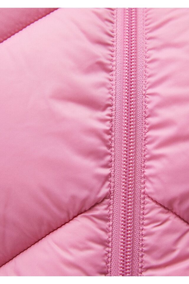 MAVİ KADIN DİK YAKA CEKET Ayışığı Leylak 110698-85523