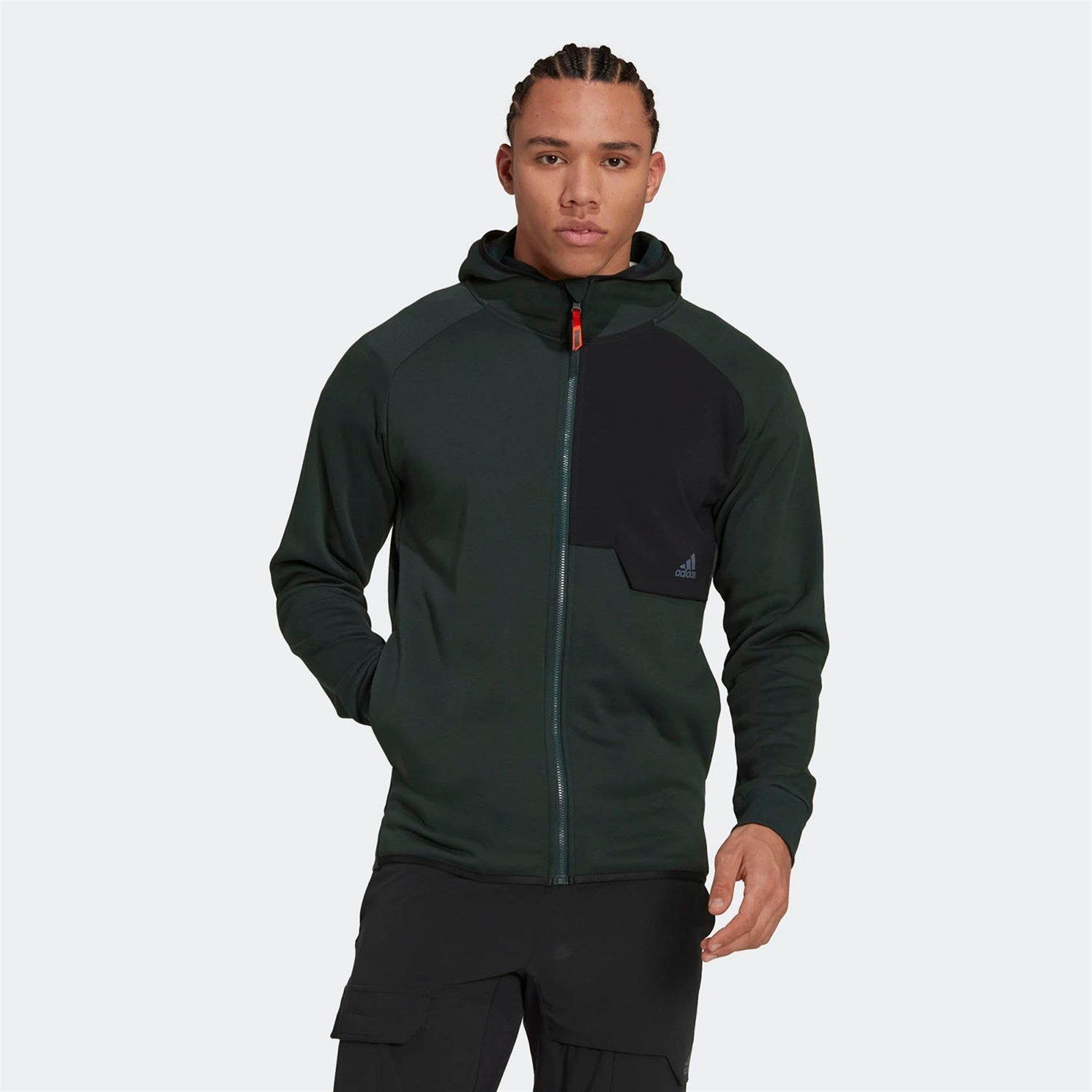 ADİDAS ERKEK KAPÜŞONLU FERMUARLI EŞOFMAN ÜST  M X-City W Pt HK4475