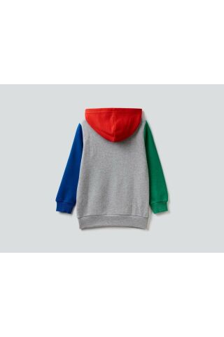 BENETTON ERKEK ÇOCUK EJ B UK KPŞ FLP_BENETTON BASKILI SWEATSHİRT 222A3J68C200V