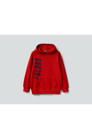 BENETTON ERKEK ÇOCUK EJ B UK KPŞ FLP_BENETTON BASKILI SWEATSHİRT 222A3J68C200V