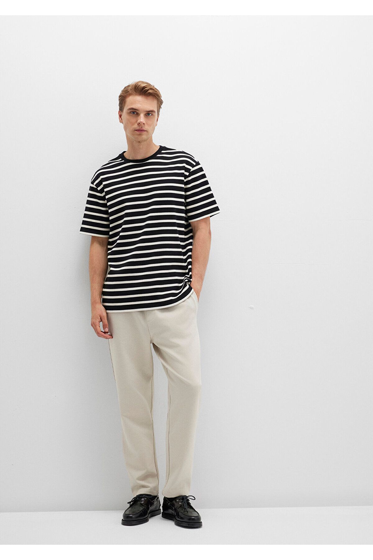 MAVİ ERKEK ÖRME PANTOLON Ay Taşı Beji 0010521-70144