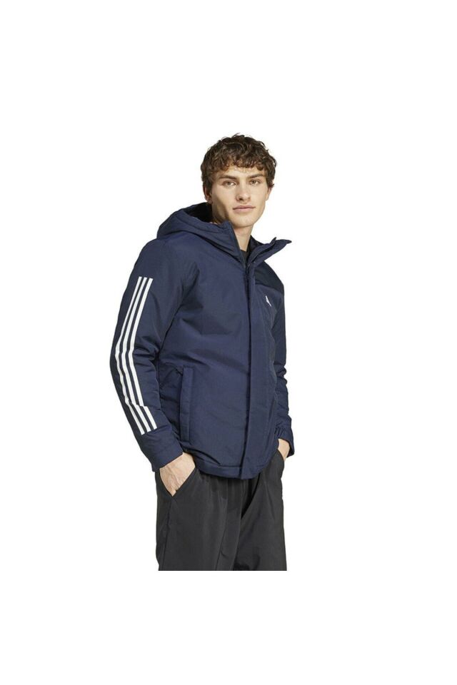 ADİDAS ERKEK MONT 3S HOODED JKT IX8885