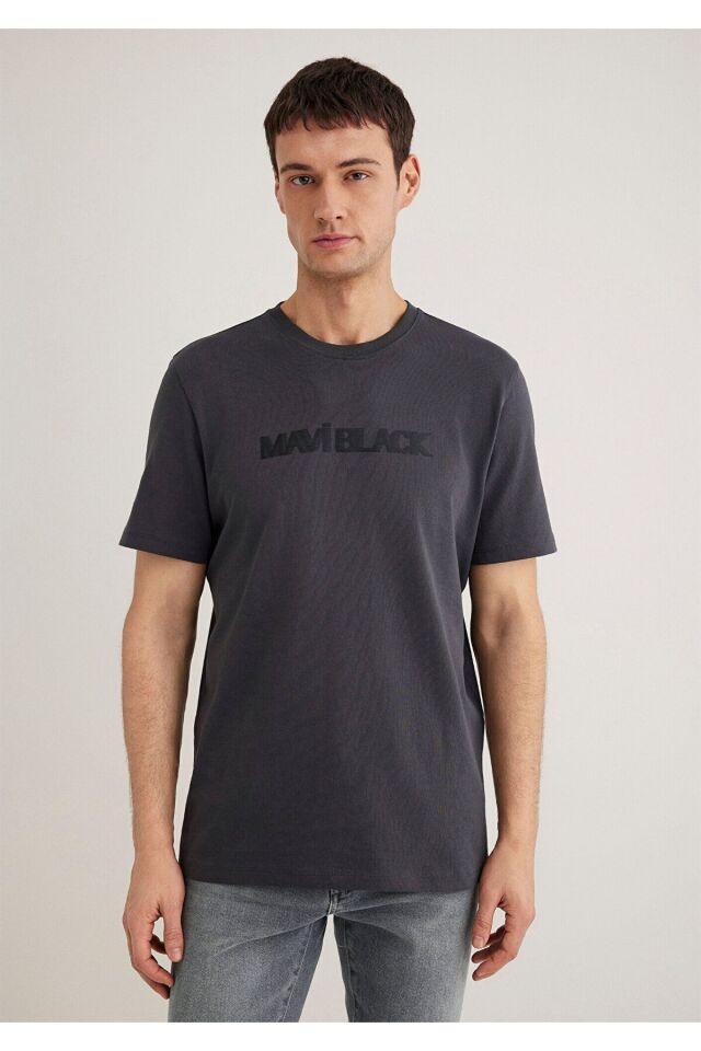 MAVİ ERKEK MAVİ BLACK TİŞÖRT Antrasit 0612643-80106