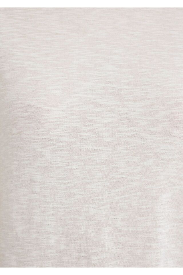 MAVİ KADIN BİSİKLET YAKA  BASIC Kırık Beyaz 1613075-70057