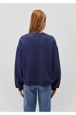 MAVİ KADIN MAVİ LOGO SWEATSHIRT İndigo Mavi 1611600-70487