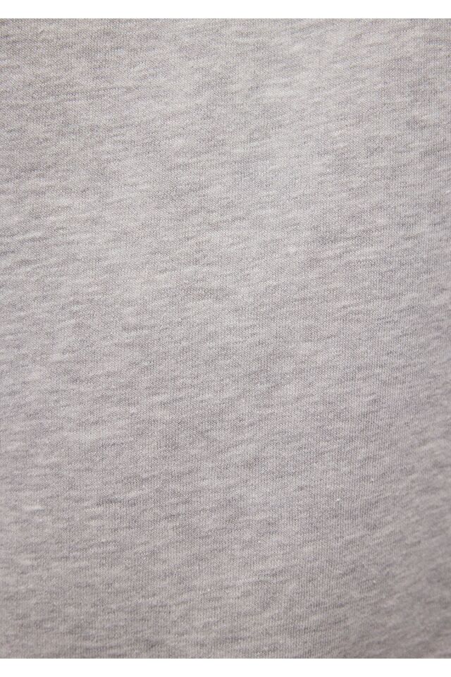 MAVİ ERKEK YARIM FERMUARLI SWEATSHIRT Açık Gri Mela 0S10278-80196