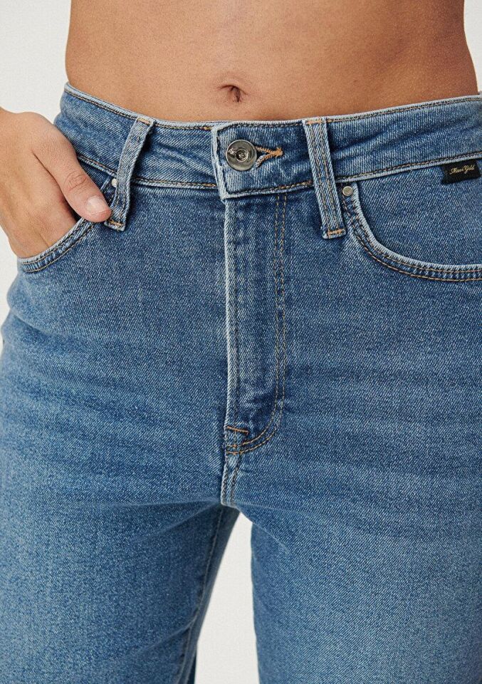 MAVİ KADIN STAR Mid Brushed GOLD SHAPE 101077-82194