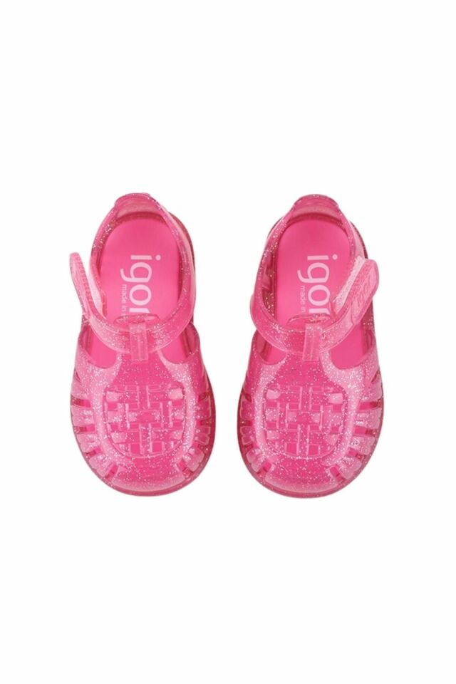 IGOR ÇOCUK PEMBE S10308 TOBBY GLOSS GLITTER SANDALET S10308-IGR057