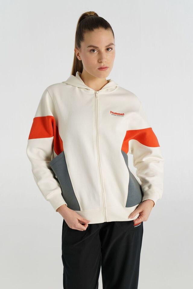 HUMMEL KADIN FERMUARLI HOODIE HMLPURA ZIP HOODIE 922282