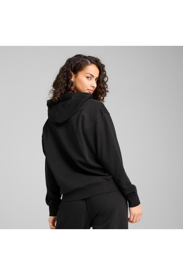 PUMA KADIN SCRIPT COMFORT HOODİE EŞOFMAN ÜST 68498301