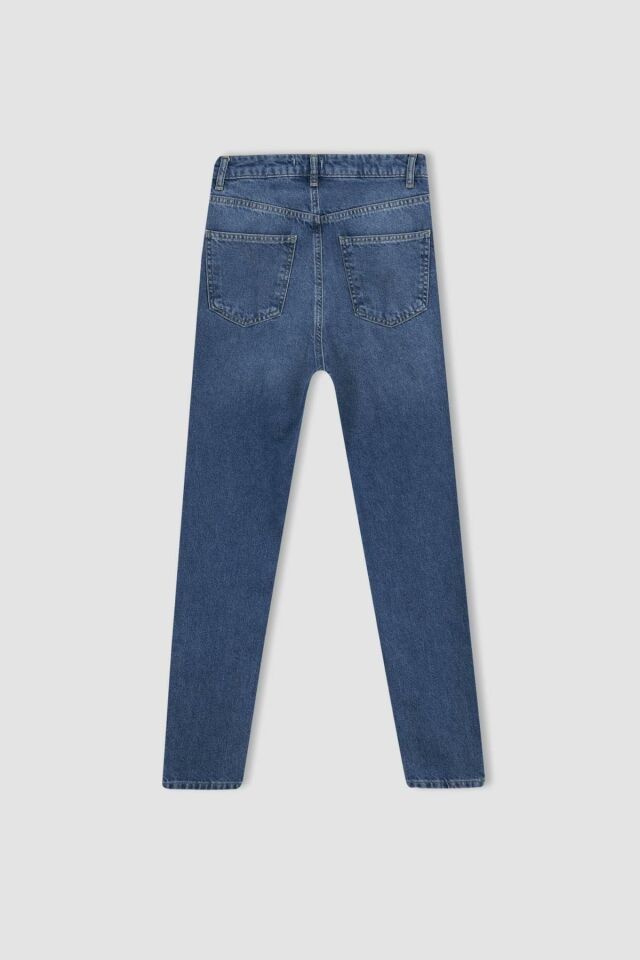 DEFACTO KADIN MOM FİT JEAN PANTOLON A0689AX