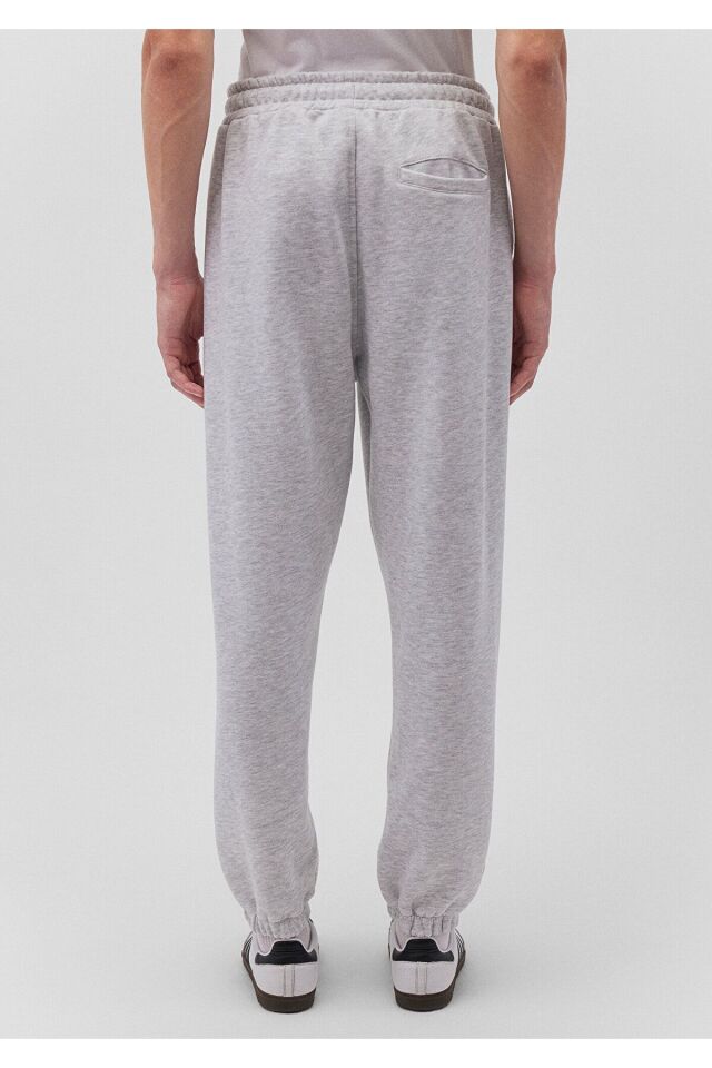 MAVİ ERKEK MAVİ BASKILI EŞOFMAN ALTI Kar Gri MelanJ 0010207-85438