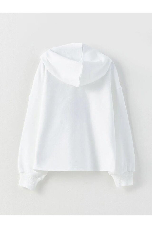 BENETTON KIZ ÇOCUK K SMU UK_BENETTON LOGOLU KAPŞONLU SWEATSHİRT 222A3J68C202K