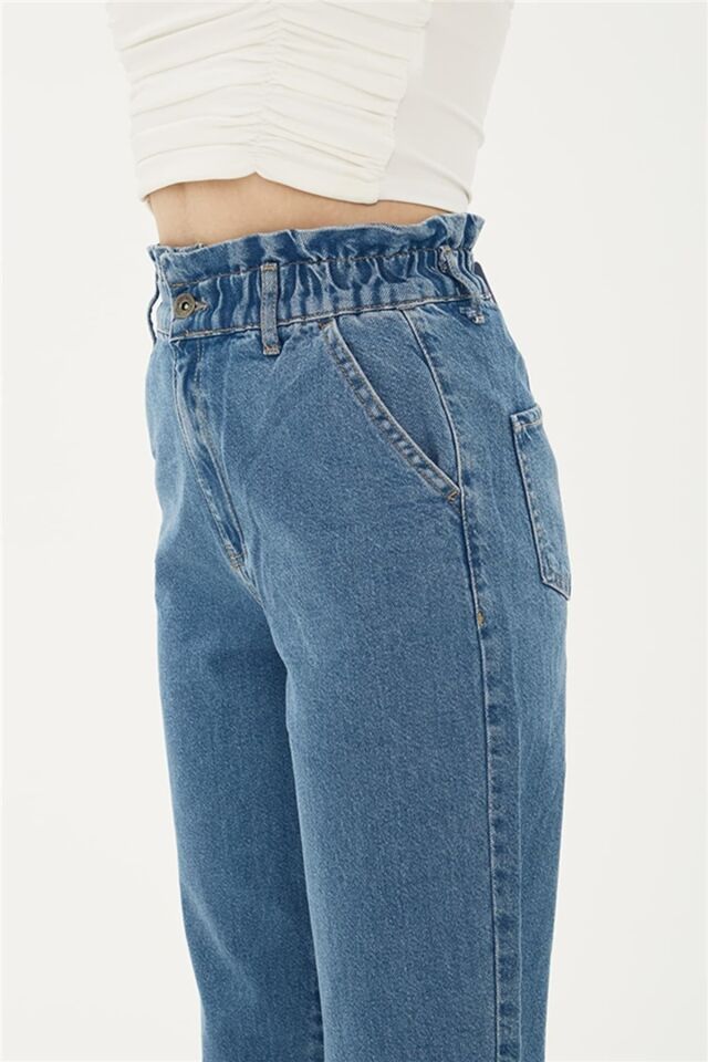 FASHION FRIENDS KADIN BAGGY DENİM PANTOLON 24Y0296K1
