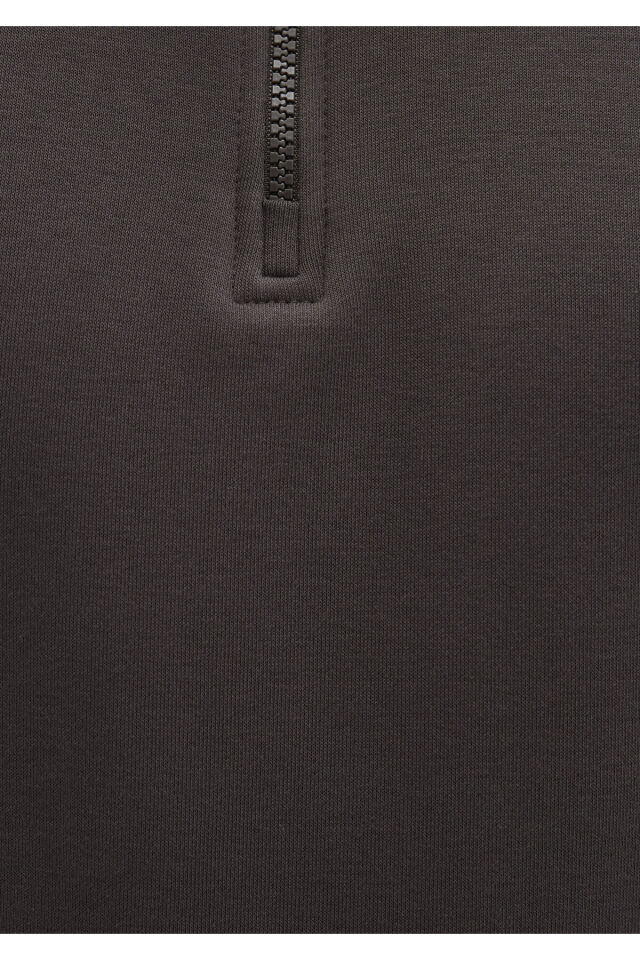 MAVİ ERKEK YARIM FERMUARLI SWEATSHIRT After Dark 0S10278-70219