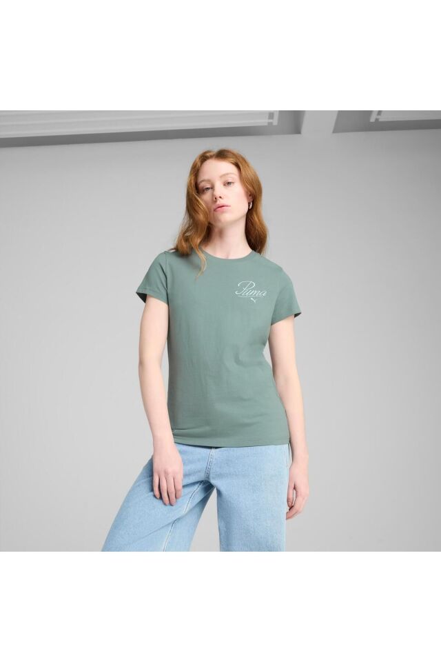 PUMA KADIN SCRIPT TEE TİŞÖRT 68498230