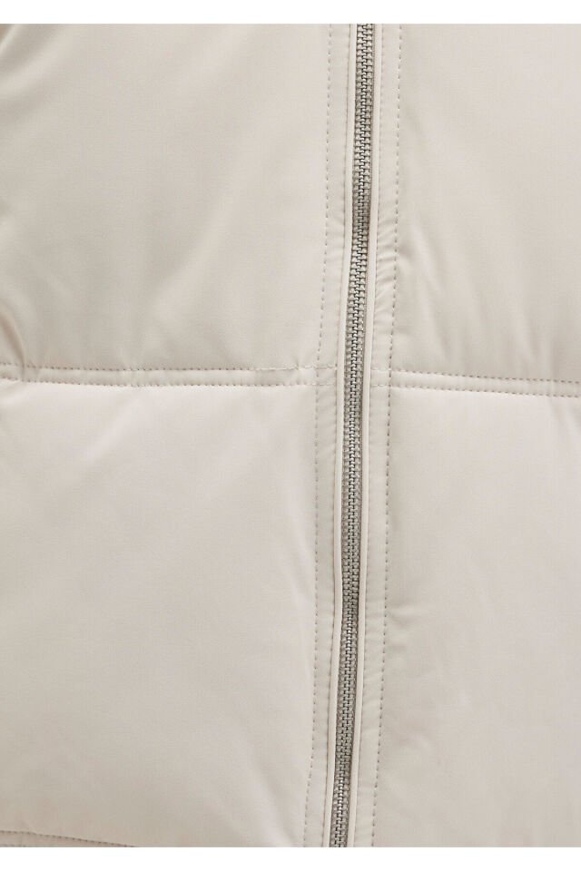 MAVİ KADIN KAPŞONLU CEKET Taş 1110445-70143