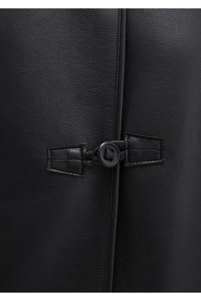 MAVİ KADIN KAPİŞONLU CEKET Siyah 1110612-900