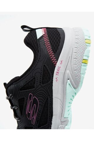 SKECHERS KADIN SİYAH/ÇOKLU HİLLCREST SPOR AYAKKABI 149821 BKMT