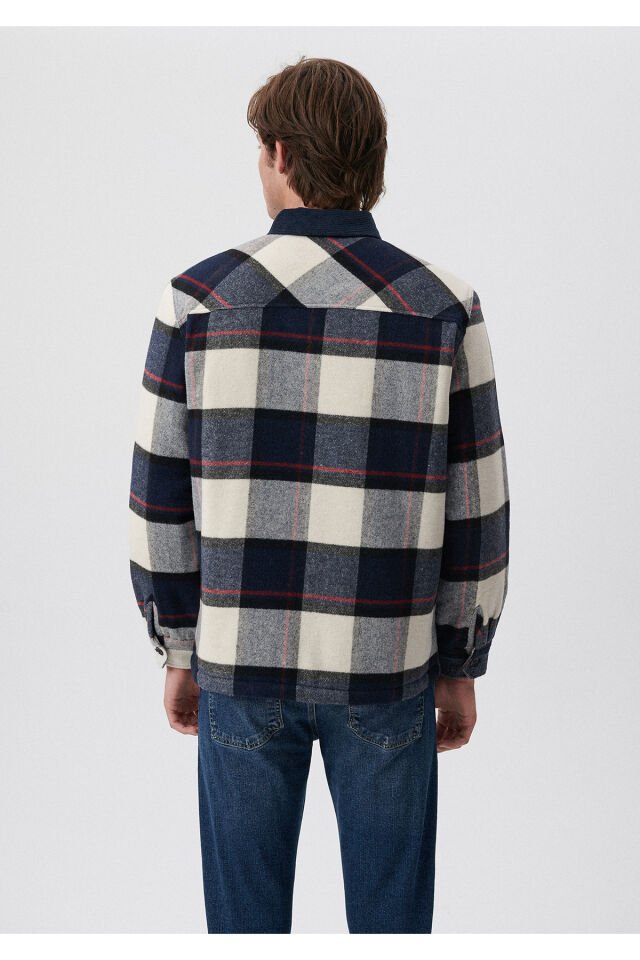 MAVİ ERKEK KARELİ CEKET Lacivert Kareli 0110283-85639