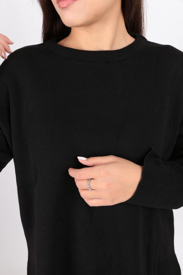 FASHION FRIENDS KADIN BİSİKLET YAKA TUNİK 24K0263K1