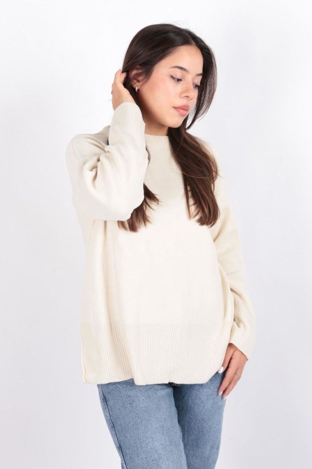 FASHION FRIENDS KADIN BİSİKLET YAKA TUNİK 24K0263K1