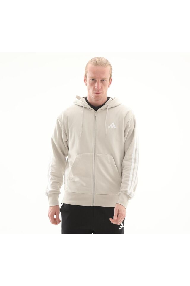 ADİDAS ERKEK KAPÜŞONLU EŞOFMAN ÜST M 3S FT FZ HD JE6340